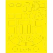 B-25D for Revell, 1/48 - Eduard Accessories EX714