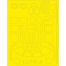 B-25D TFace for Revell, 1/48 - Eduard Accessories EX715