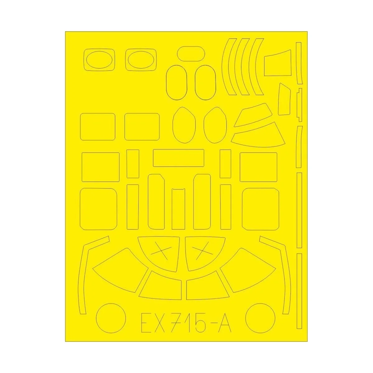 B-25D TFace for Revell - Eduard Accessories EX715