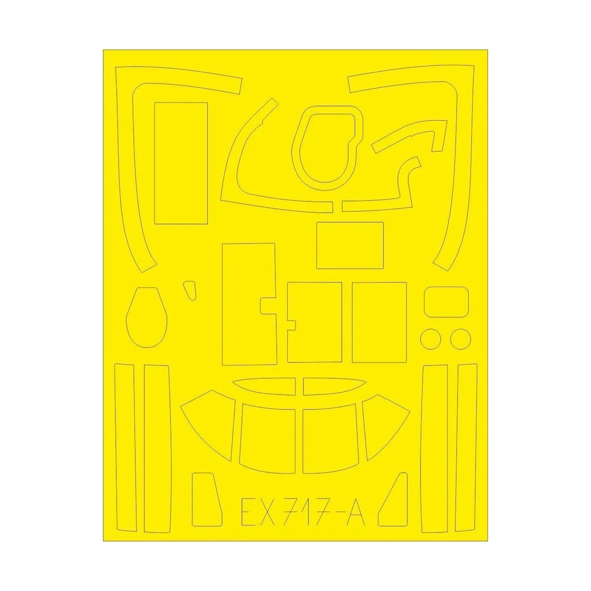 B-26C Invader TFace for ICM, 1/48 - Eduard Accessories EX717