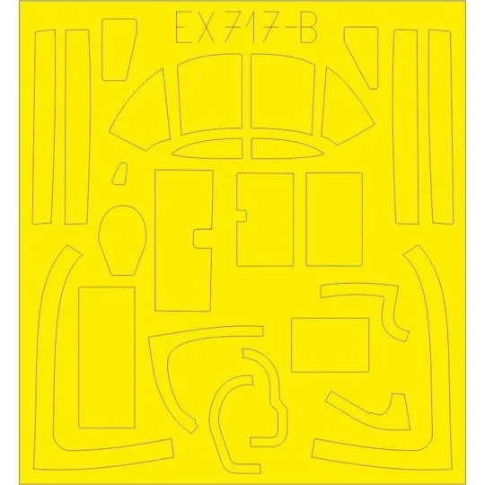 B-26C Invader TFace for ICM - Eduard Accessories EX717