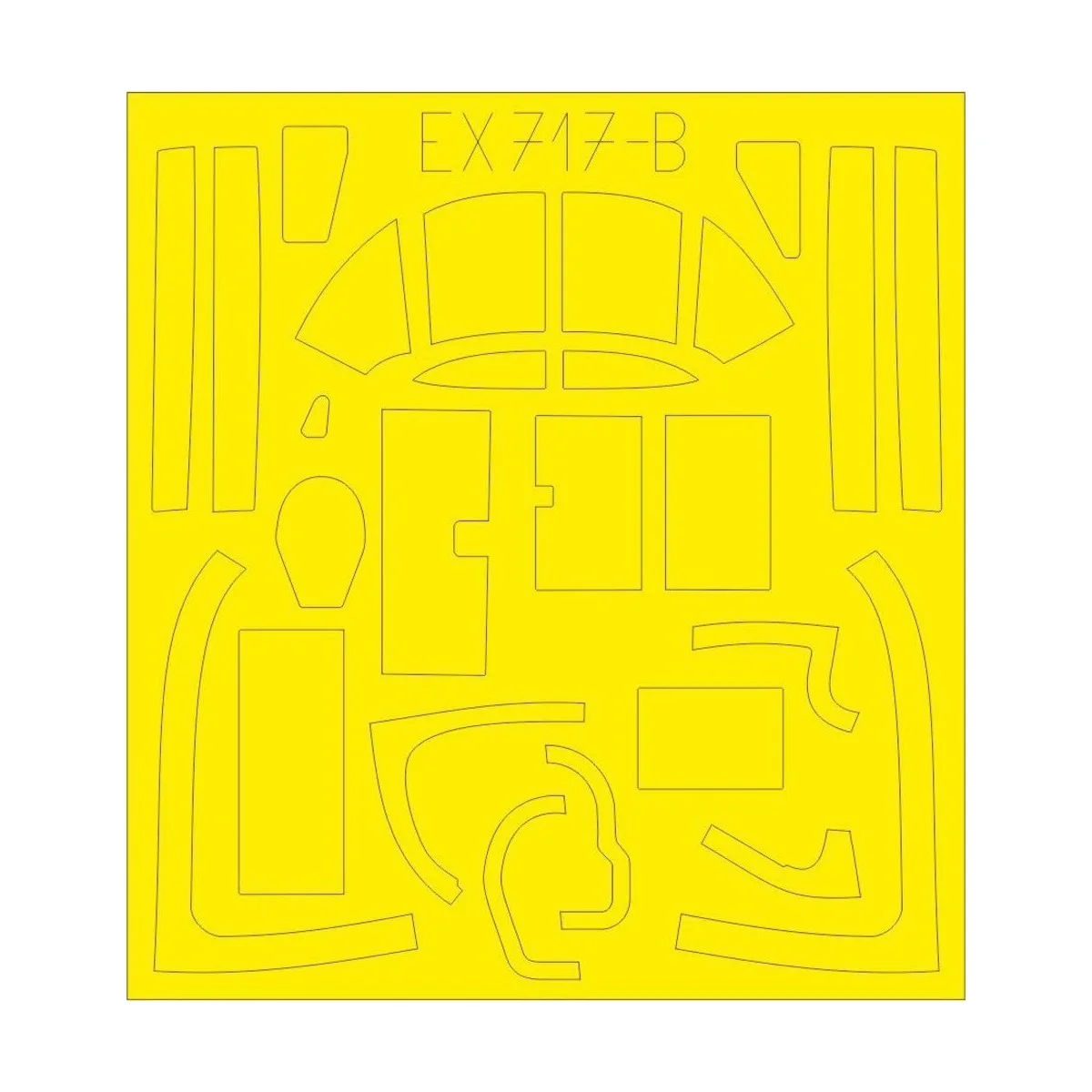 B-26C Invader TFace for ICM - Eduard Accessories EX717