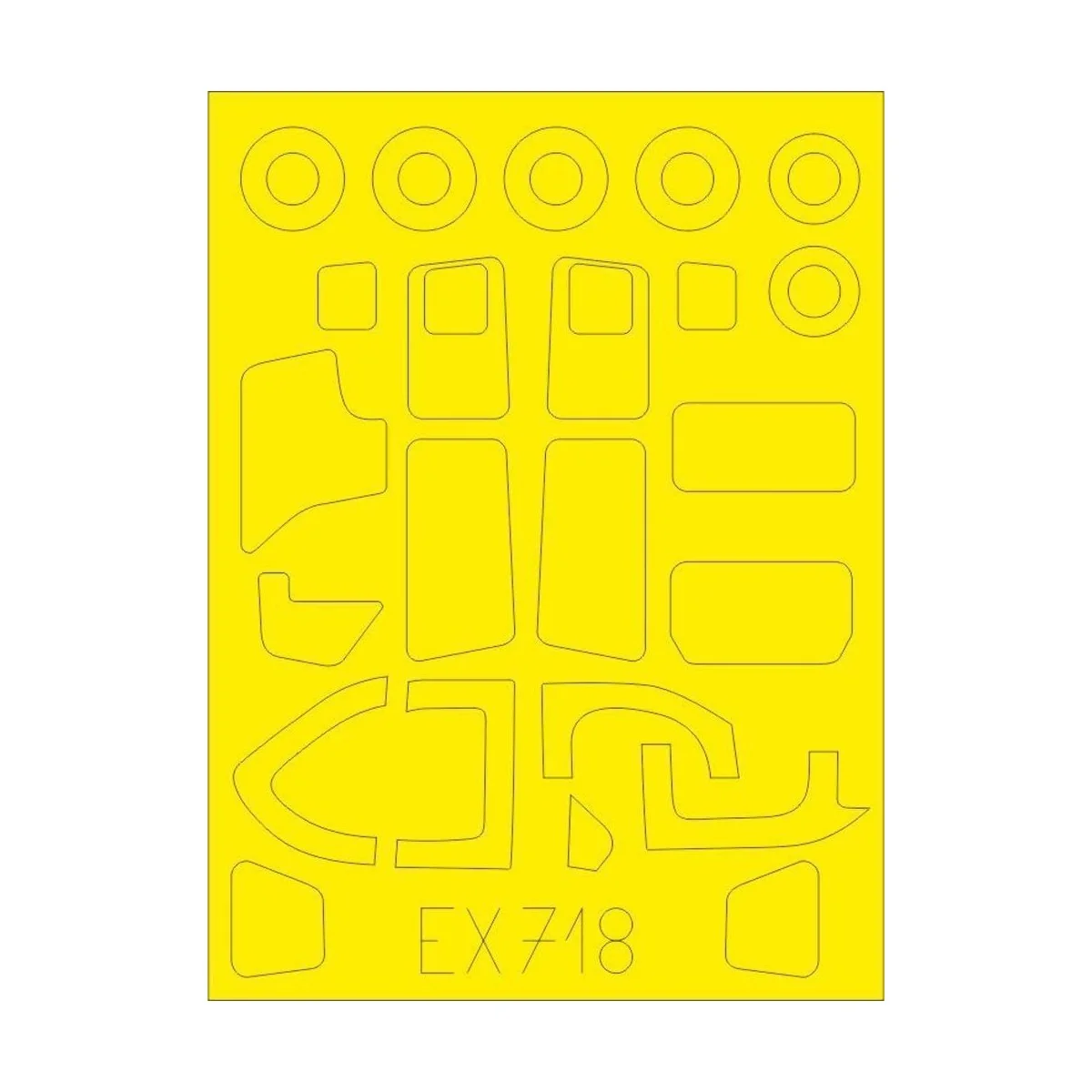 O-2A for ICM, 1/48 - Eduard Accessories EX718 O-2A for ICM, 1/48 - Eduard Accessories EX718