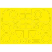 P-38H for Tamiya - Eduard Accessories EX719