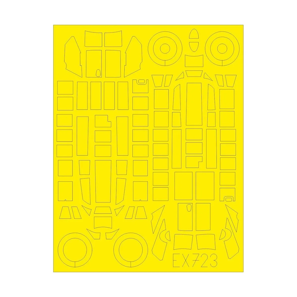 Bf 110E TFace for Dragon - Eduard Accessories EX723