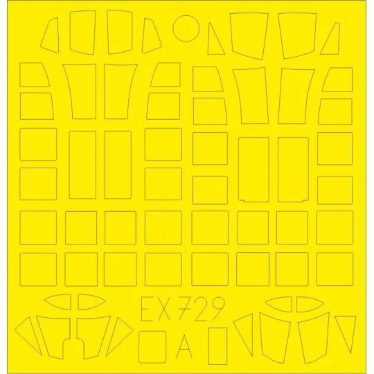 SBD-2 TFace for Academy, 1/48 - Eduard Accessories EX729 SBD-2 TFace for Academy, 1/48 - Eduard Accessories EX729