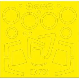 Su-27S for Kitty Hawk - Eduard Accessories EX731