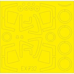 Su-27S TFace for Kitty Hawk, 1/48 - Eduard Accessories EX732