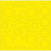 Su-27S TFace for Kitty Hawk, 1/48 - Eduard Accessories EX732