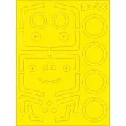 Su-27UB for Kitty Hawk - Eduard Accessories EX733