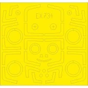 Su-27UB TFace for Kitty Hawk, 1/48 - Eduard Accessories EX734