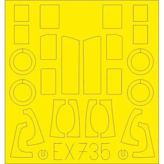 Proctor Mk.I for Dora Wings, 1/48 - Eduard Accessories EX735