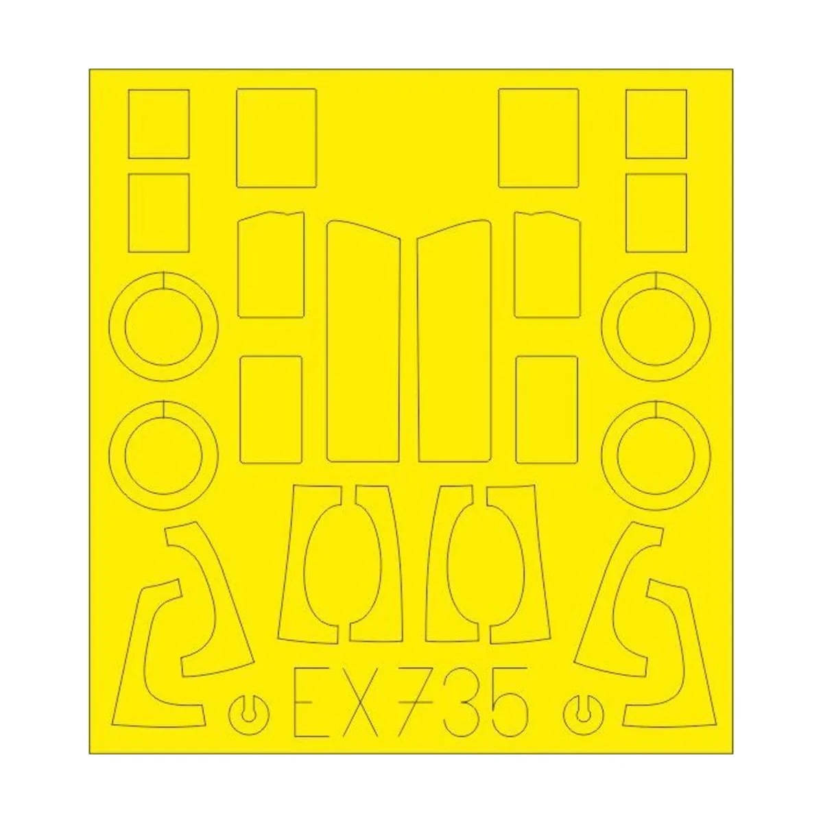 Proctor Mk.I for Dora Wings - Eduard Accessories EX735