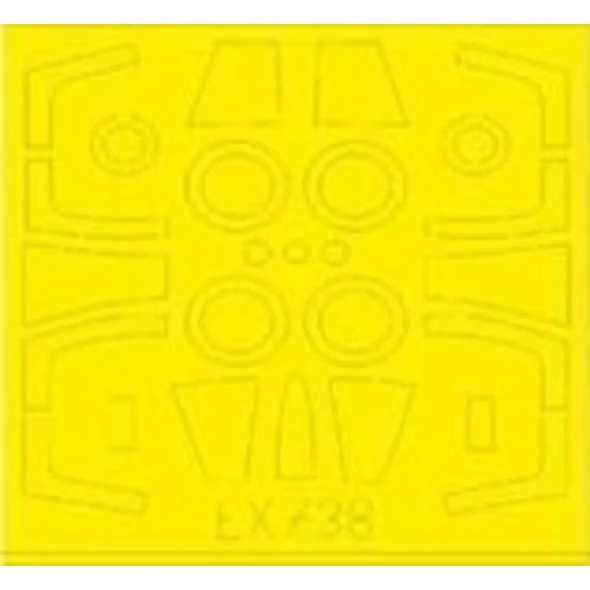 TF-104G for Kinetic - Eduard Accessories EX738