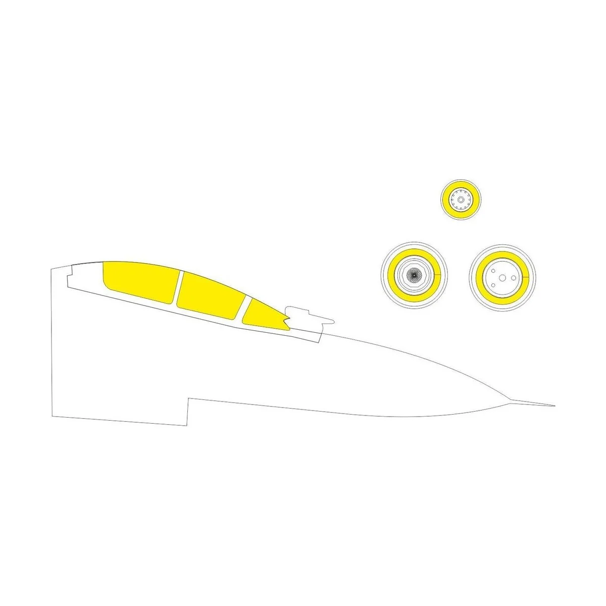 Su-30SM 1/48 for KITTY HAWK, 1/48 - Eduard Accessories EX743 Su-30SM 1/48 for KITTY HAWK, 1/48 - Eduard Accessories EX743