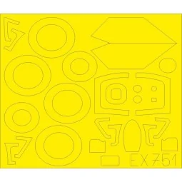 MiG-21bis Weekend 1/48 for EDUARD - Eduard Accessories EX751