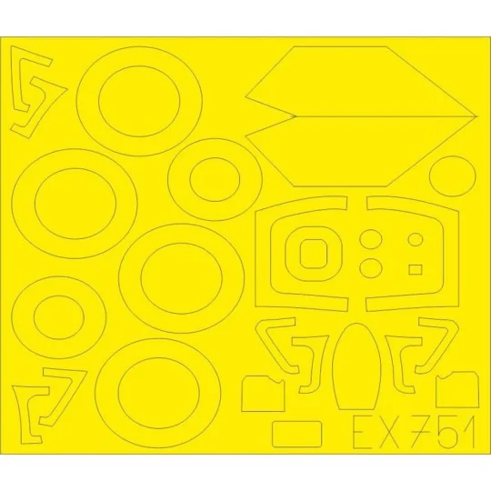 MiG-21bis Weekend 1/48 for EDUARD - Eduard Accessories EX751