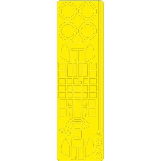 Bf 110C TFace 1/48 for EDUARD - Eduard Accessories EX752