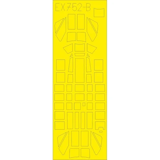 Bf 110C TFace 1/48 for EDUARD, 1/48 - Eduard Accessories EX752