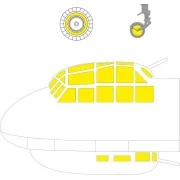 Ju 88C-6 TFace 1/48 for ICM - Eduard Accessories EX760