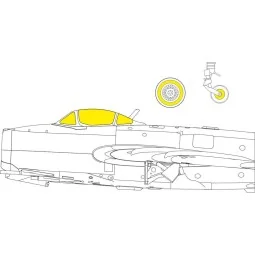 MiG-15 TFace 1/48 for BRONCO, 1/48 - Eduard Accessories EX763