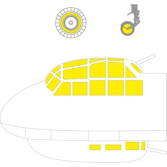 Ju 88C-6b Night Fighter 1/48 for ICM - Eduard Accessories EX767