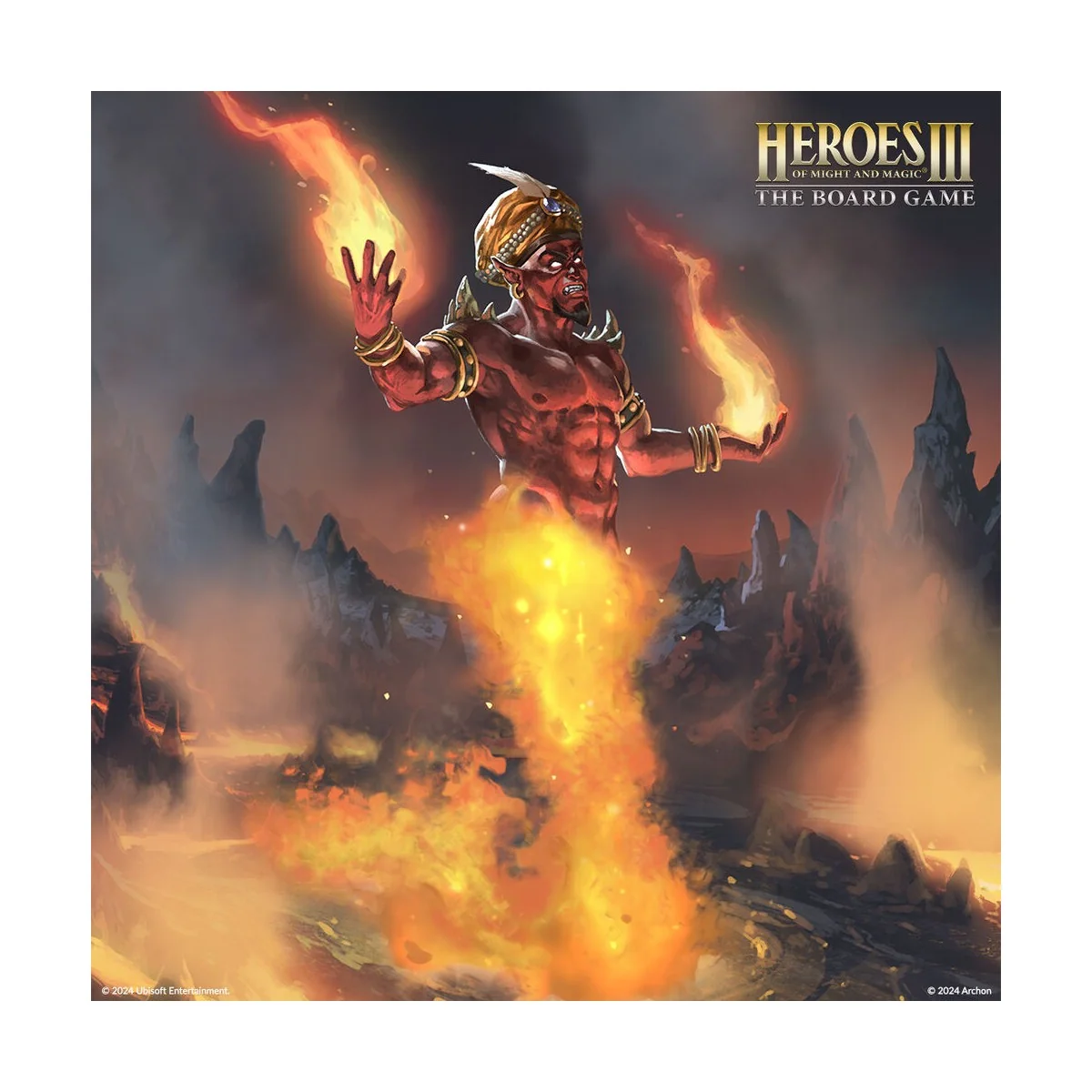 Heroes of Might and Magic III: The Board Game Inferno Expansion (FR...