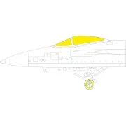 F/A-18E 1/48 for MENG, 1/48 - Eduard Accessories EX786