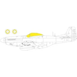 P-51K TFace 1/48 for EDUARD, 1/48 - Eduard Accessories EX801