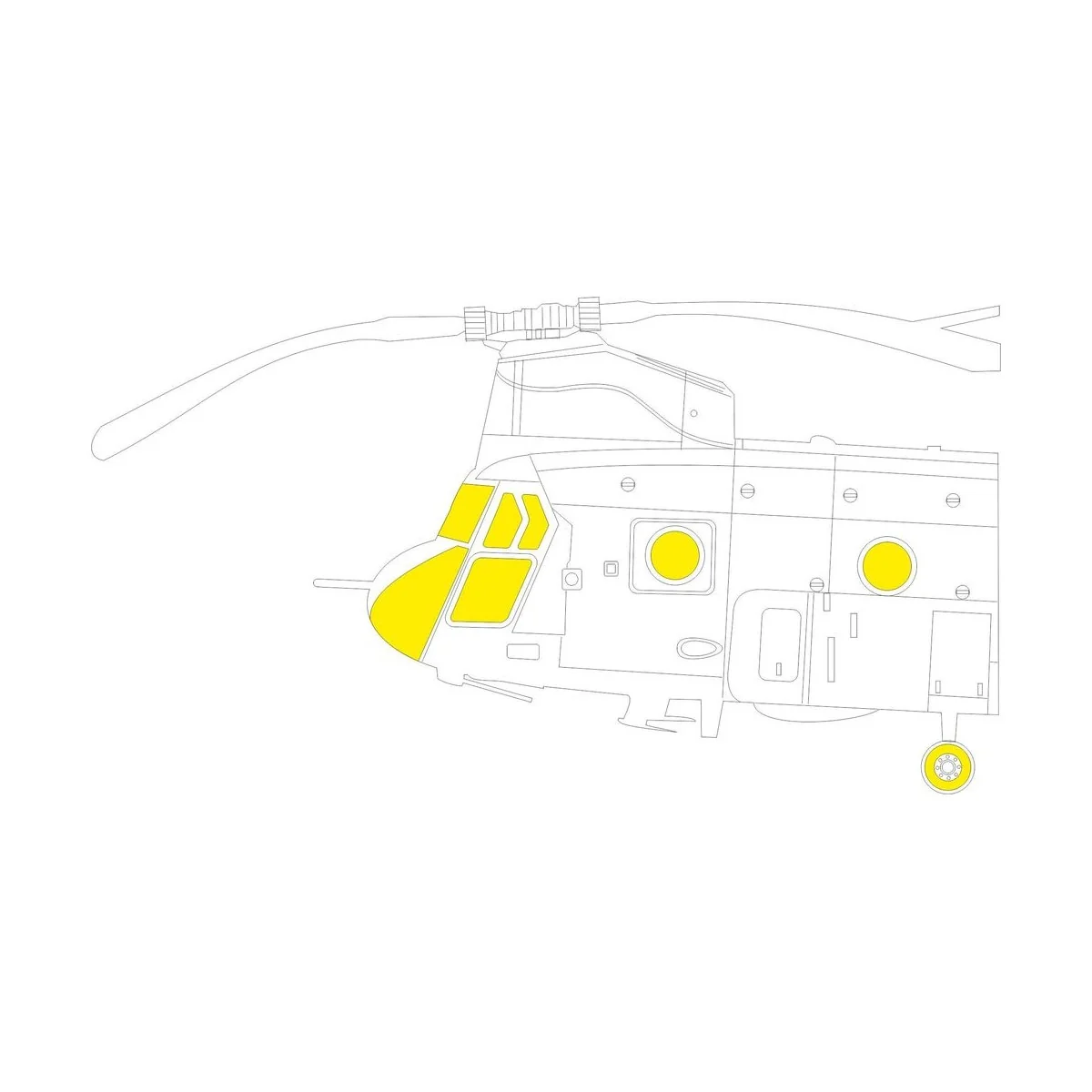 CH-47A TFace for HOBBY BOSS - Eduard Accessories EX814