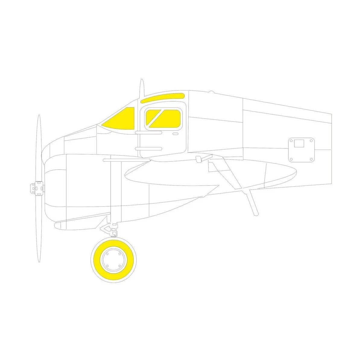 AT-9 Jeep TFace for DORA WINGS - Eduard Accessories EX816