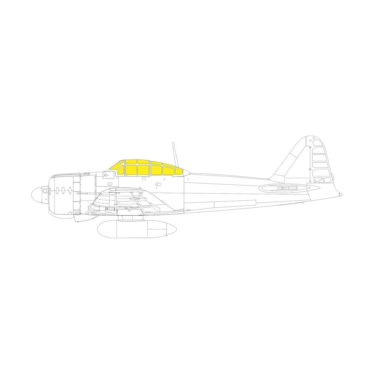 A6M2 Tface, for EDUARD - Eduard Accessories EX821