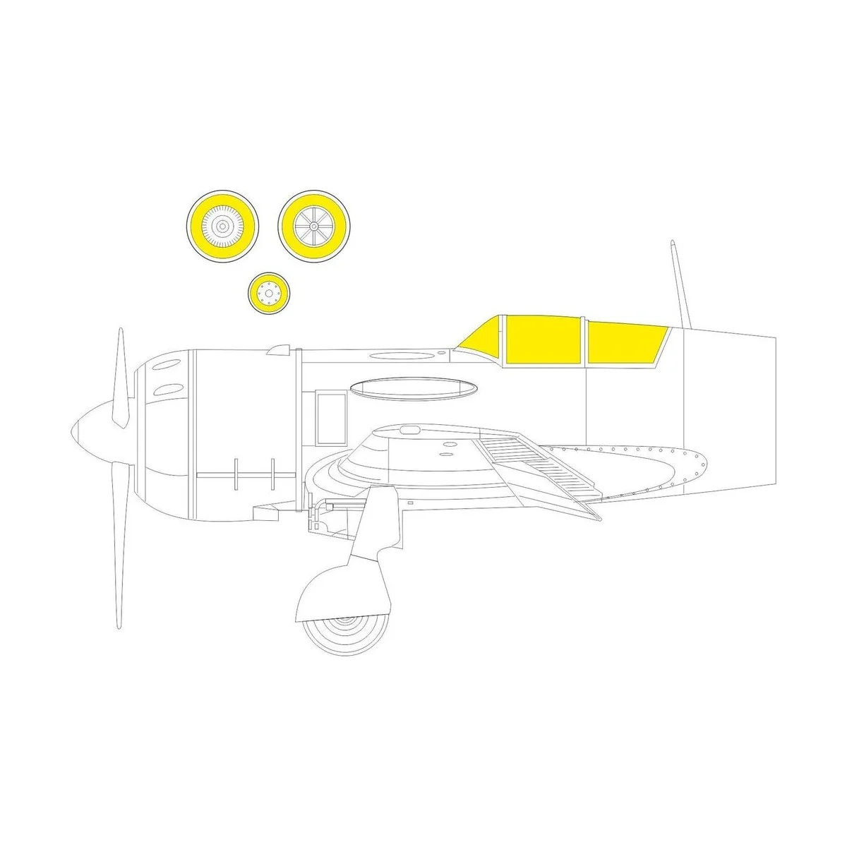 La-11 for HOBBY BOSS - Eduard Accessories EX823