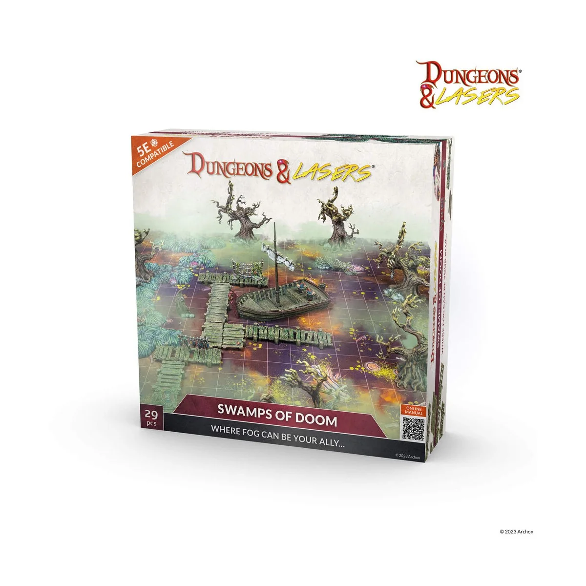 Dungeons & Lasers Starter Set: SWAMPS OF DOOM - Archon Studio DNL0064