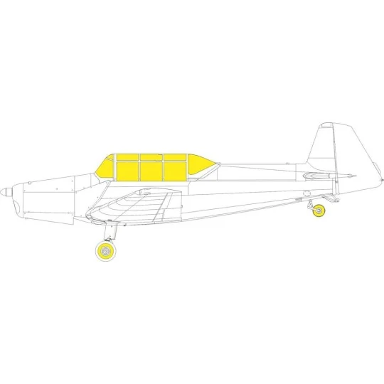 Z-126 TFace for EDUARD, 1/48 - Eduard Accessories EX827