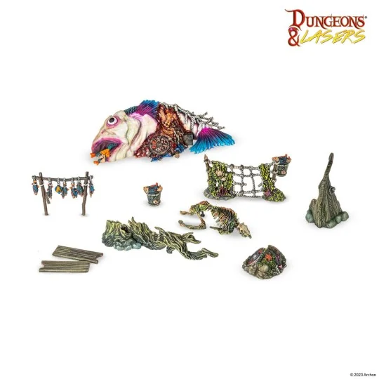 Dungeons & Lasers Starter Set: SWAMPS OF DOOM - Archon Studio DNL0064