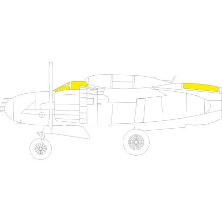B-26K Invader for ICM, 1/48 - Eduard Accessories EX844