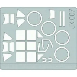 Bf 109G-6, 1/32 - Eduard Accessories JX007