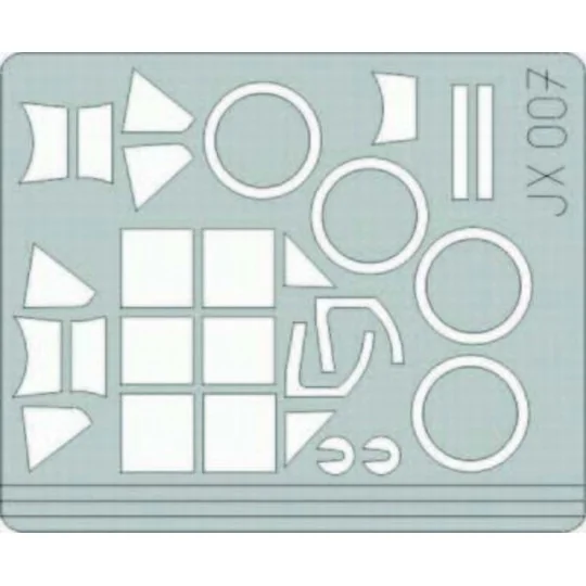 Bf 109G-6 - Eduard Accessories JX007