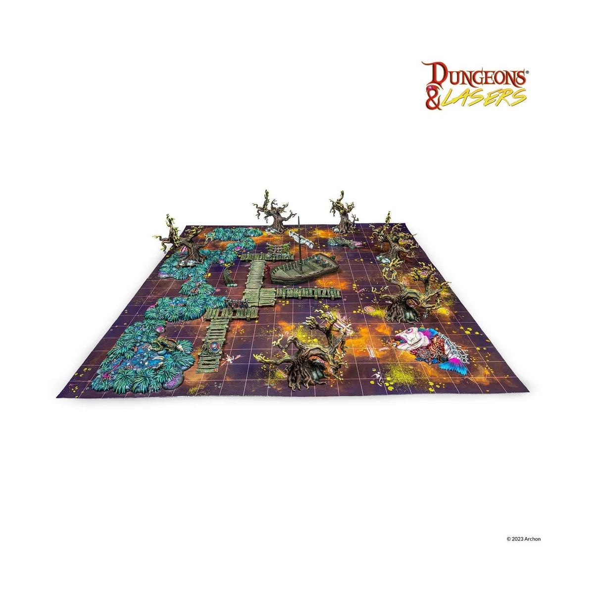 Dungeons & Lasers Starter Set: SWAMPS OF DOOM - Archon Studio DNL0064