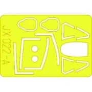 MiG 21 MF - Eduard Accessories JX022