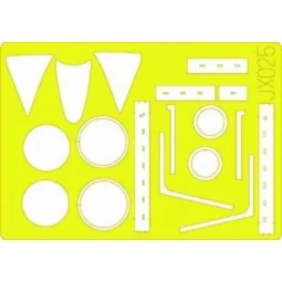 Hunter FGA.9/Mk.58 Für Revell-Bausatz - Eduard Accessories JX025