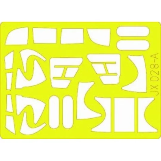 UH-60L Black Hawk für Academy-Bausatz, 1/35 - Eduard Accessories JX028