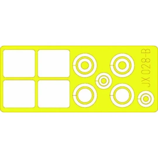 UH-60L Black Hawk für Academy-Bausatz, 1/35 - Eduard Accessories JX028