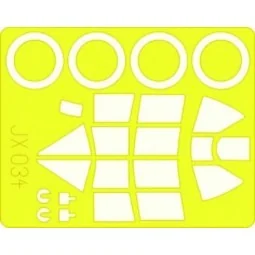 Ki-84 l Hayate - Eduard Accessories JX034