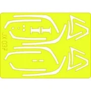 F-16CJ Express Mask Tamiya, 1/32 - Eduard Accessories JX037