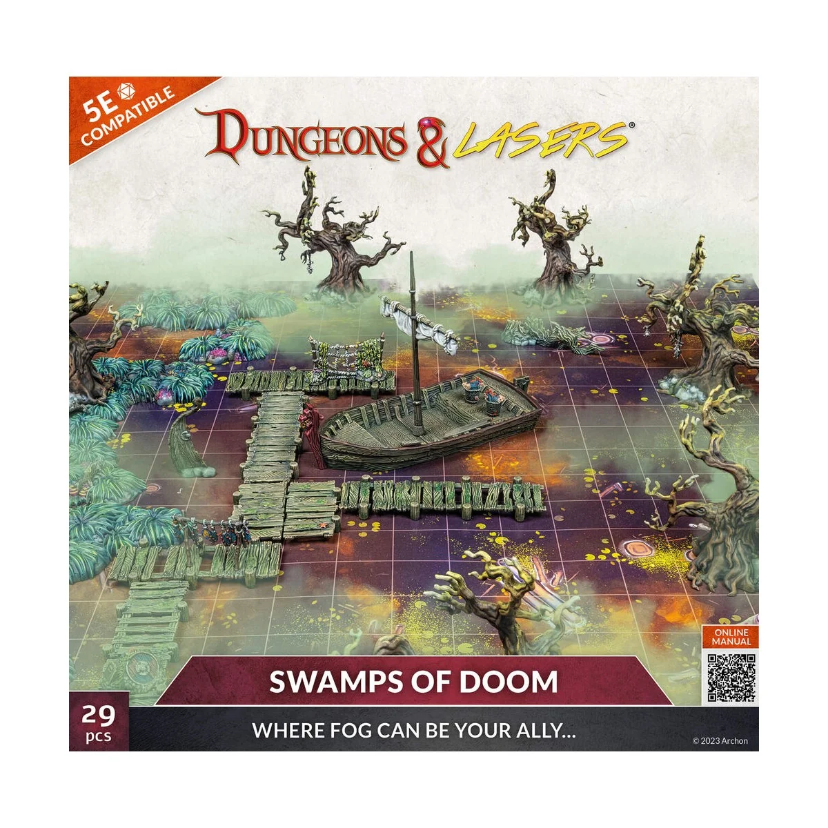Dungeons & Lasers Starter Set: SWAMPS OF DOOM - Archon Studio DNL0064