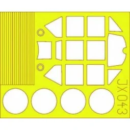 Bf 109G - Eduard Accessories JX043