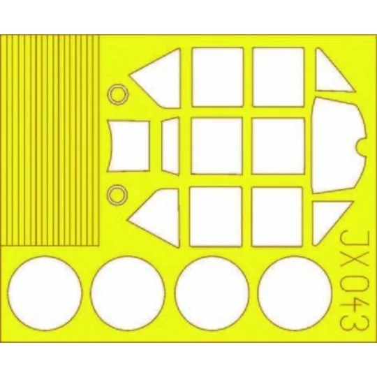 Bf 109G, 1/32 - Eduard Accessories JX043