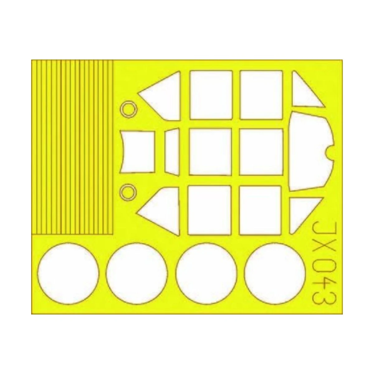 Bf 109G, 1/32 - Eduard Accessories JX043